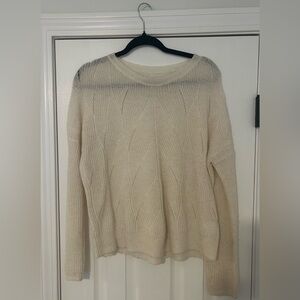 Anthropologie | Cream Sweater